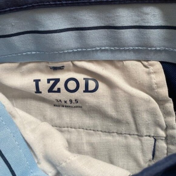 Set of 3 Pairs Men's Izod Saltwater Flat Water Stretch - Gray, Black and Blue - Picture 9 of 10